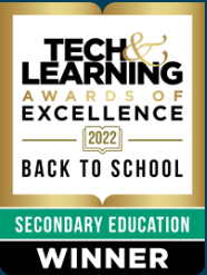 tech and learning awards of excellence 2022 back to school secondary education winner