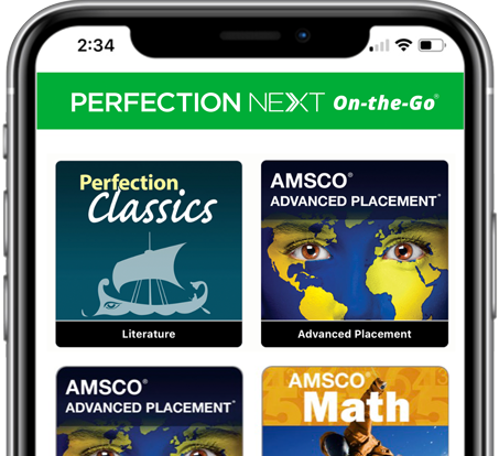 Perfection Next On-the-Go offers access to your eBooks anytime, anywhere.